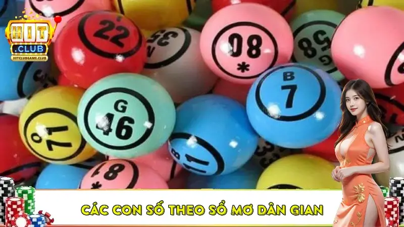 Các con số theo sổ mơ dân gian