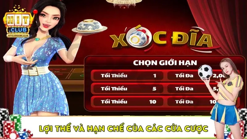 Lợi thế và hạn chế của các cửa cược