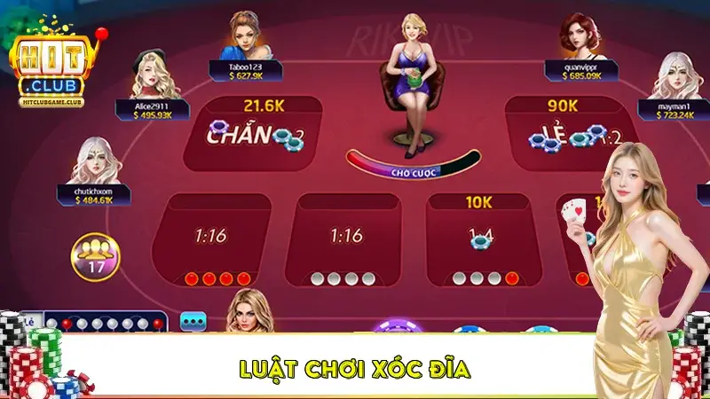 luật chơi Xóc Đĩa